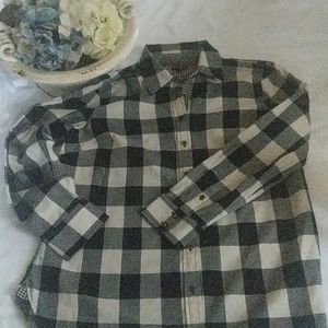 Talbots checker shirt